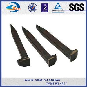 ASTM Carbon steel  Plain oil Railroad Track Spikes For railway